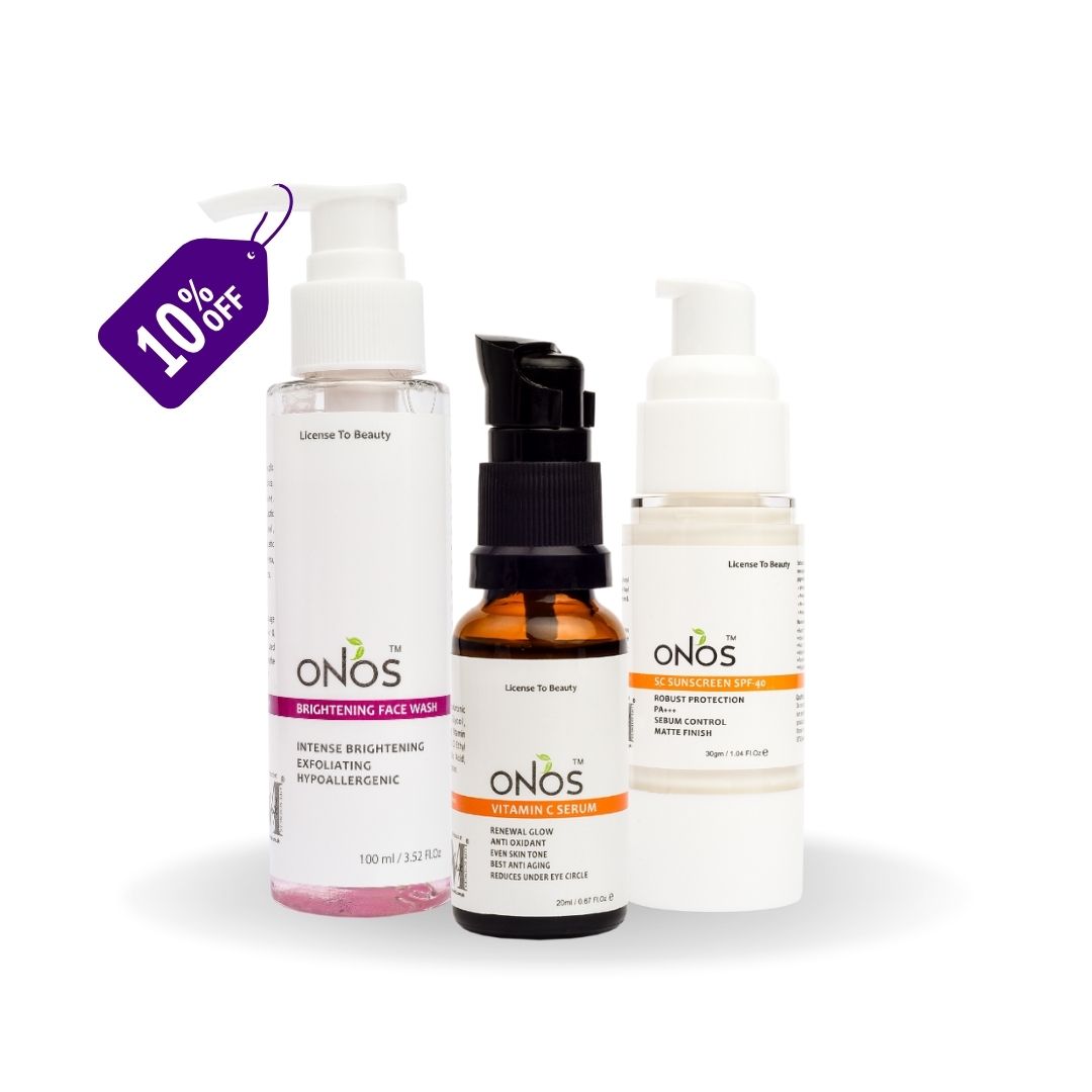 ONOS Glow & Protect Essentials – 3 Products