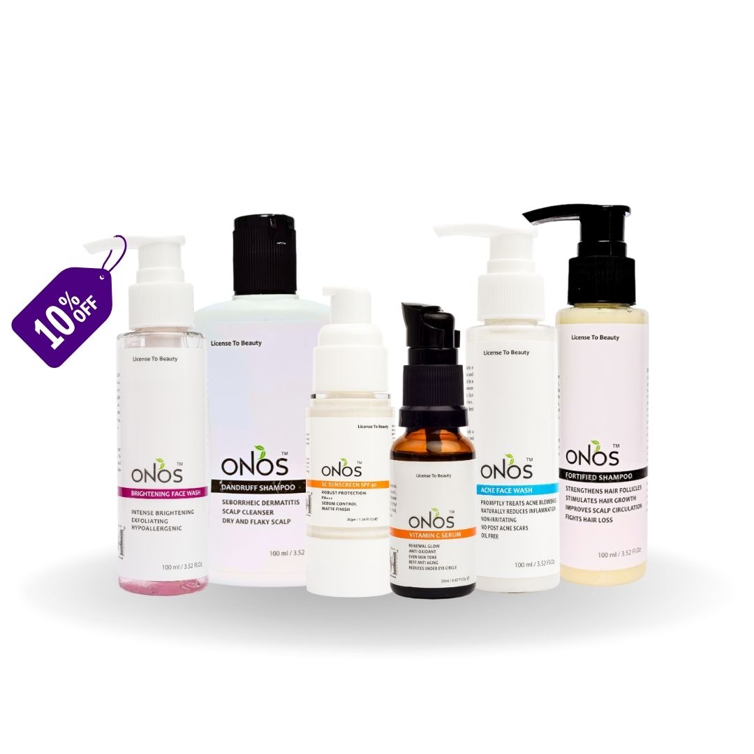 ONOS Ultimate Skin & Hair Care Collection – 6 Products